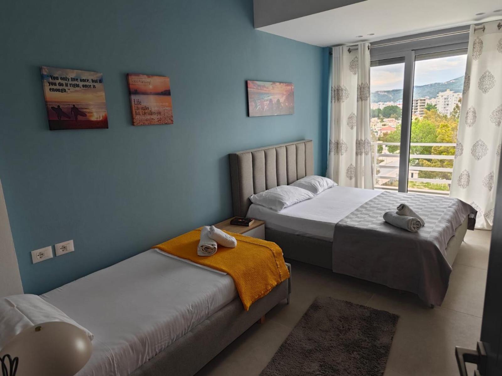 Best View Apartment Влёра Экстерьер фото